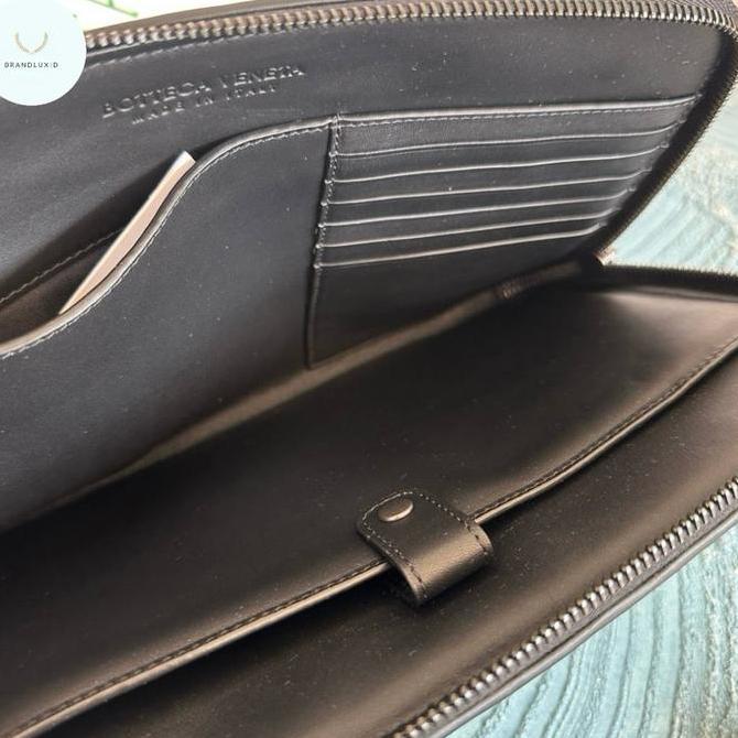 Bottega Interacio Clutch Nero