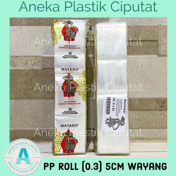 Newstockcik- Plastik Pp Roll Wayang Bening