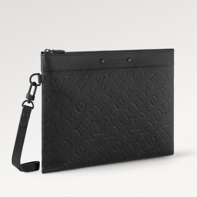 Tas pouch clutch Pria man LV Louis Vuitton Pochette To go M81570 Original Product
