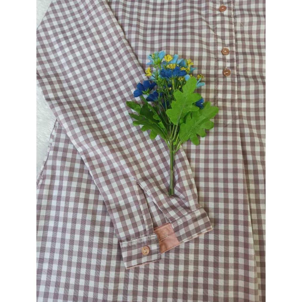 Tunik Hara Kotak// Tunik Hara Santri Putri Tunik Ramadhan Sale