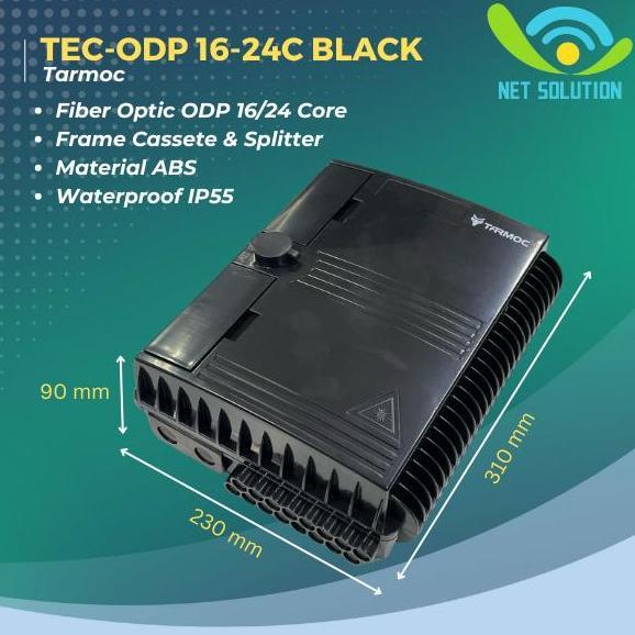 ODP 8/16/24 Core Double Lock COMBO | ODP 8 16 24C Kosongan HITAM