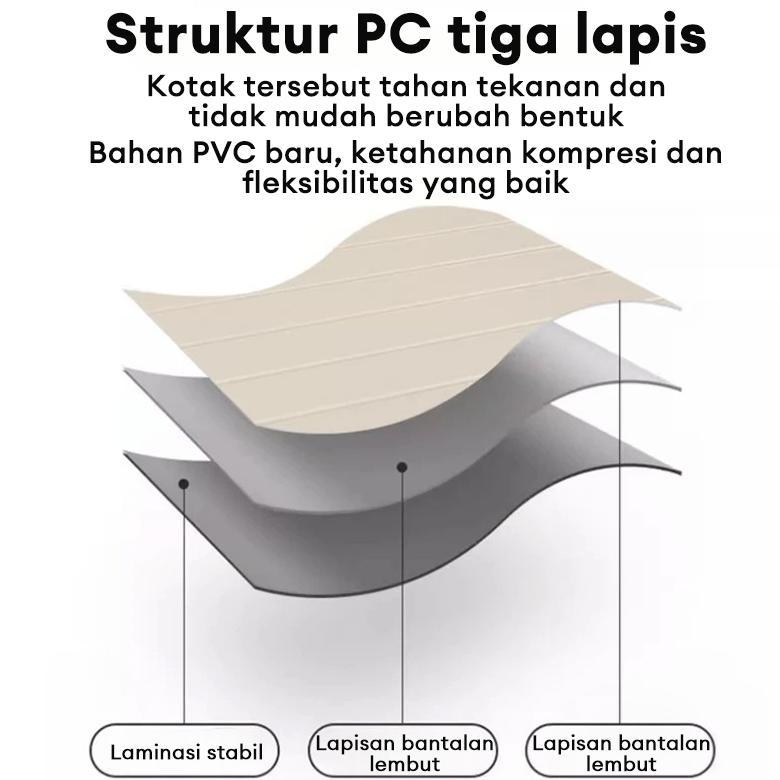 Hot Boldedge Koper 20/24 Inch Koper Dengan Pembukaan Depan Laptop 16 Inci Tempat Gelas Pvc Port Usb