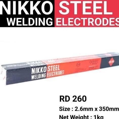 Cod,Bisa- Kawat Las Nikko Steel Rd 260 / Kawat Las 2,6 / Kawat Las Nikko 2,6