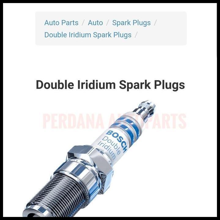 DISKON BUSI TOYOTA ETIOS VALCO ASLI BOSCH DOUBLE IRIDIUM 