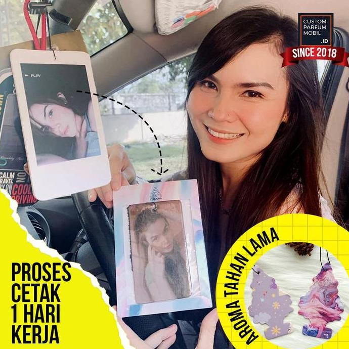 PARFUM MOBIL CUSTOM FOTO / PEWANGI MOBIL CUSTOM / PARFUM GANTUNG