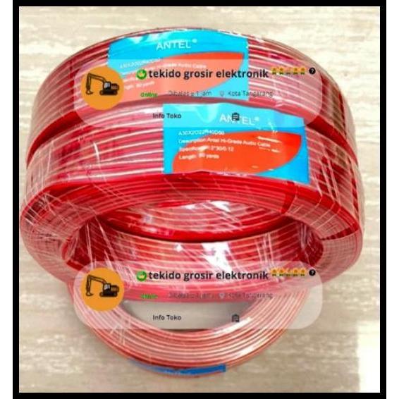 TERLARIS KABEL SPEAKER 2X30 2 X 30 40 METER 40M 40METER 50 YARD ANTEL 40 METER 