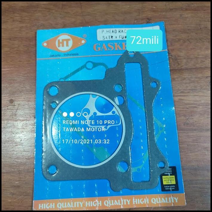 DISKON PAKING RACING BLOK HEAD ATAS UKURAN 72 MILI SUZUKI SATRIA FU 150 