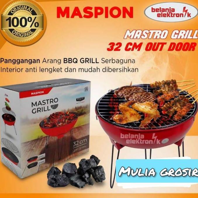 bbq grill arang / mastro grill / grill maspion 32cm