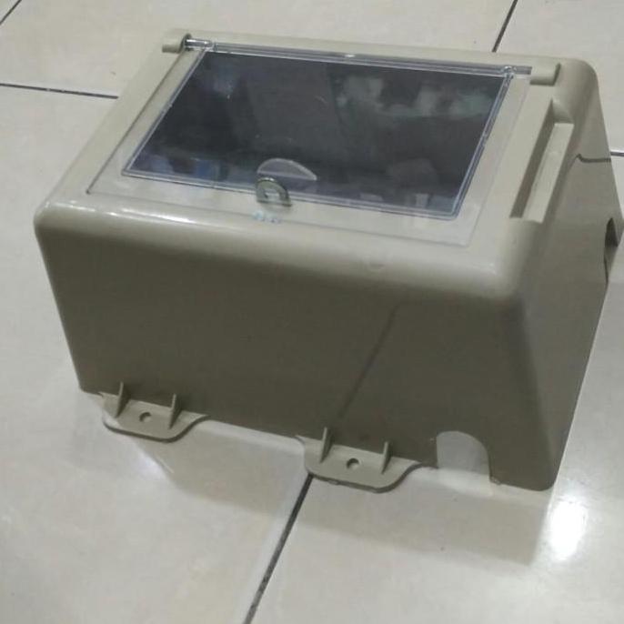 Denki- Box Kwh Meter Pulsa Transparan Token Model Baru New Bahan Berkualitas Listrik