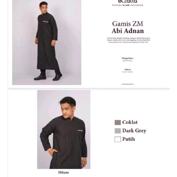 Elzatta Koko Pria Dewasa ZM Abi Adnan Muslim