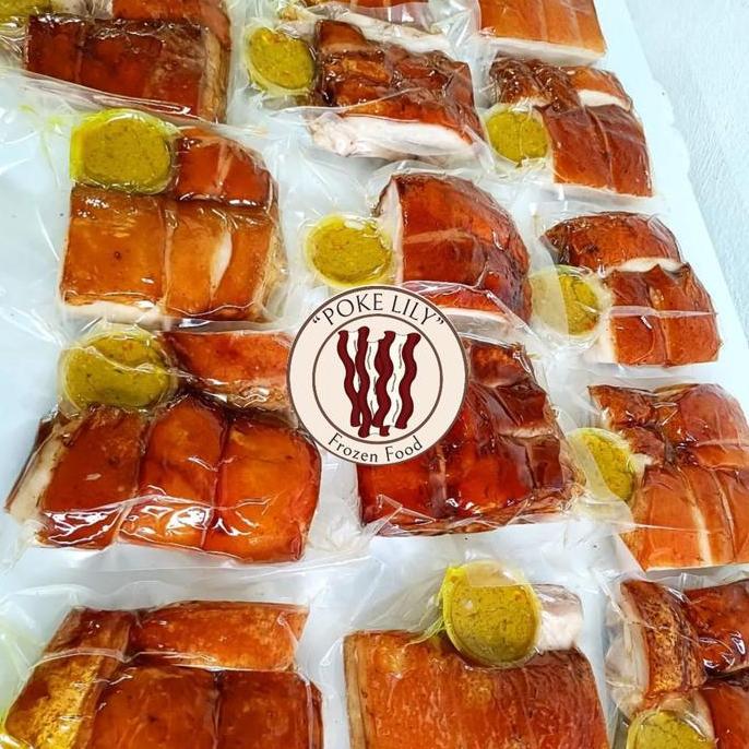 golden crispy Roasted Pork Belly samcam siobak kriuk babi guling bigul