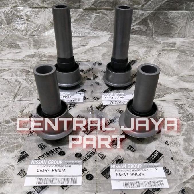 HAYVEZZA BUSHING CROSS MEMBER PANJANG PENDEK X TRAIL T31 T32 SET 4PC ORIGINAL