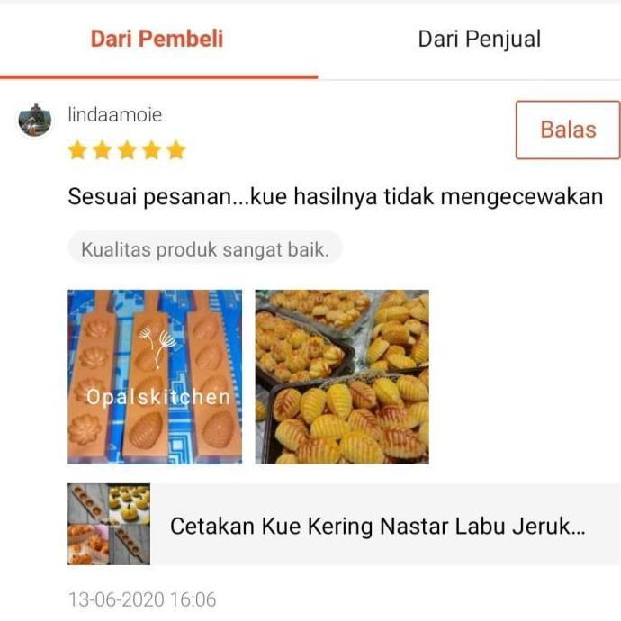 Cetakan Nastar Daun Kue Kering Coklat Praline Kue Tok Ku Thok Kue Satu
