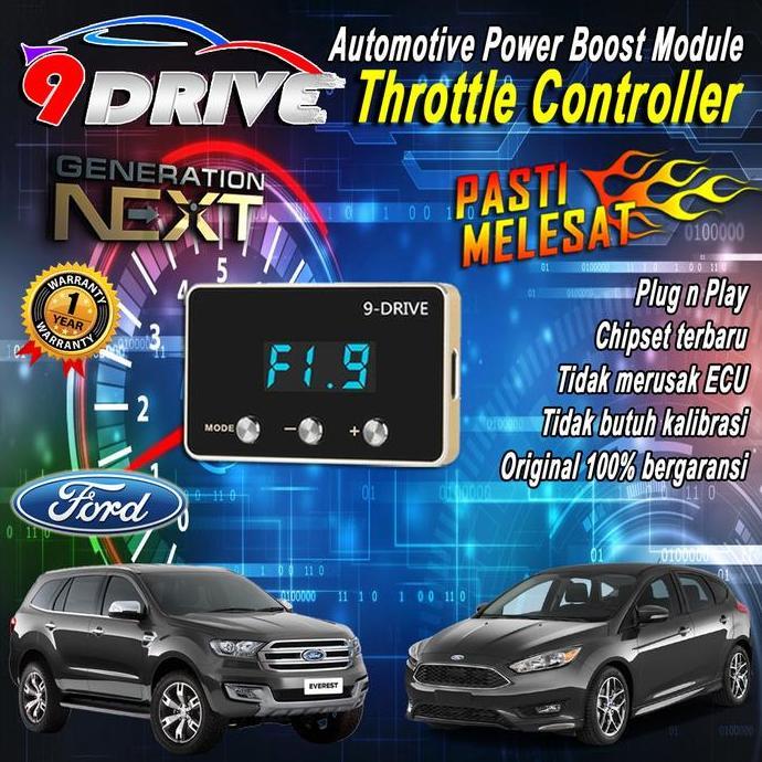 HAYVEZZA 9 DRIVE FORD MAZDA THROTTLE CONTROLER PIGGYBACK EVEREST FOCUS ECOSPORT