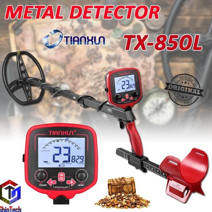 HAYVEZZA TIANXUN Metal Detektor TX850L Logam Emas Detector TX-850L TX 850 L
