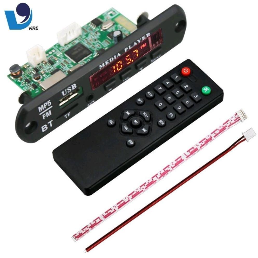 Aebrand Mp5 Modul Vidio Bluetooth 12V Splash Screen Plus Box+Adaptor / Mp5 Video Player Bluetooth 12