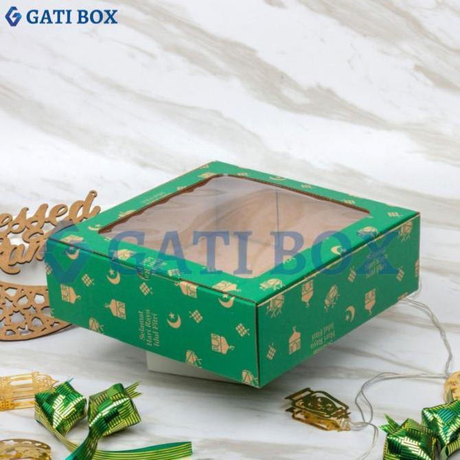 kotak kue box cake dus lapis legit lebaran idul fitri dus 22x22x7