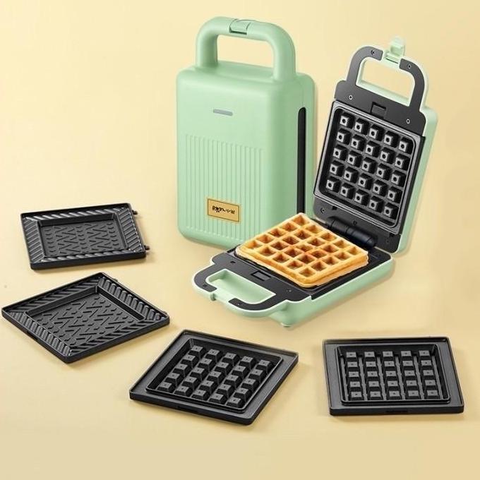 Bear Electric Sandwich n Waffle Maker 3colors