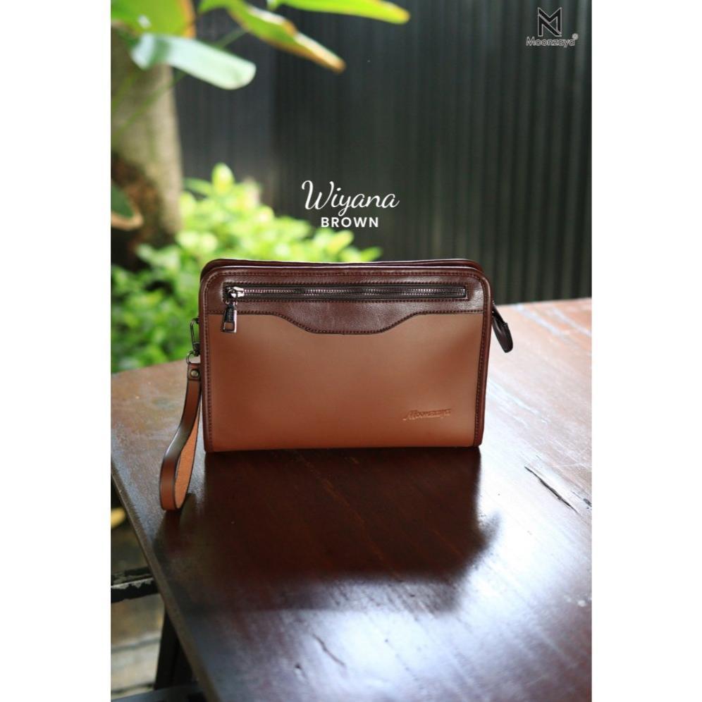 TERBARU MOONZAYA - Wiyana Clutch By Moonzaya Clutch Unisex Clutch Pria Waterproof Clutch Wanita Wate