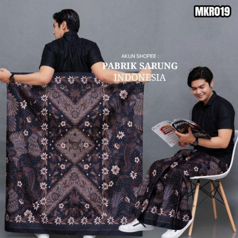 NEW (PABRIK SARUNG) SARUNG BATIK SIDOMUKTI PRIA DEWASA