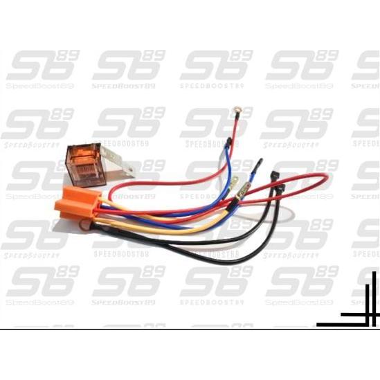 Promo KABEL SET RELAY KLAKSON 12V 80A KABEL RELAY 5 KAKI MODEL UNIVERSAL UNTUK MOTOR Diskon