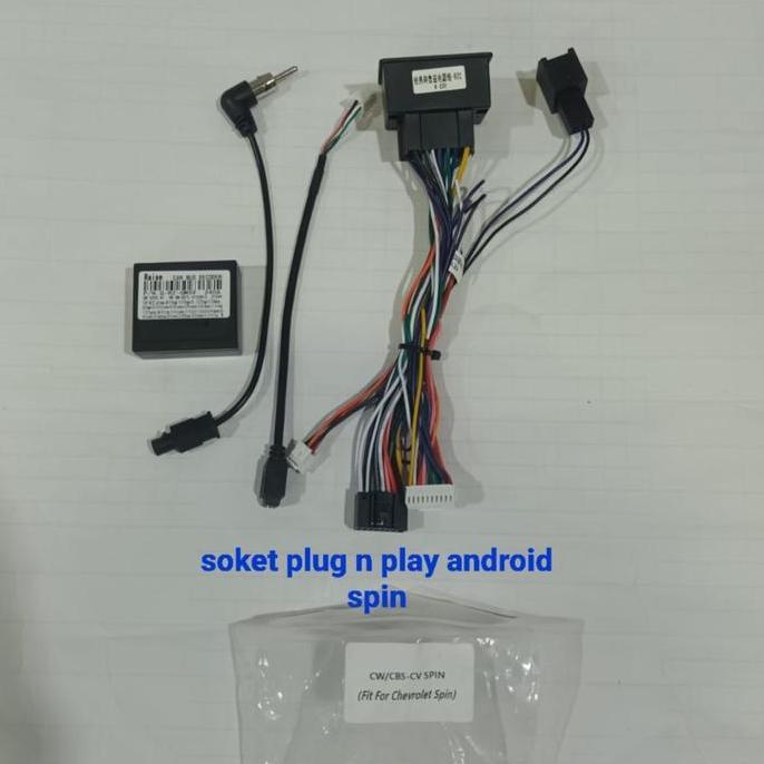 Kabel Soket Plug N Play Chevrolet Spin + Canbus