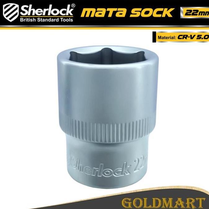 Household - Kunci Shock 22Mm / Sherlock Mata Sok 1/2 Inch