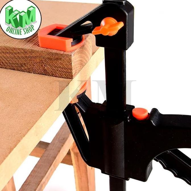 Household - Alat Penjepit Kayu Serbaguna Clamp F Jepit Papan Kayu