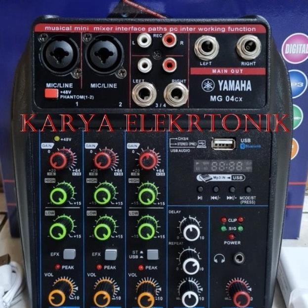 Mixer Yamaha Mg4Cx / Mg 4Cx/ Mg4 Cx / Mg4Cx Grade A 4 Channel