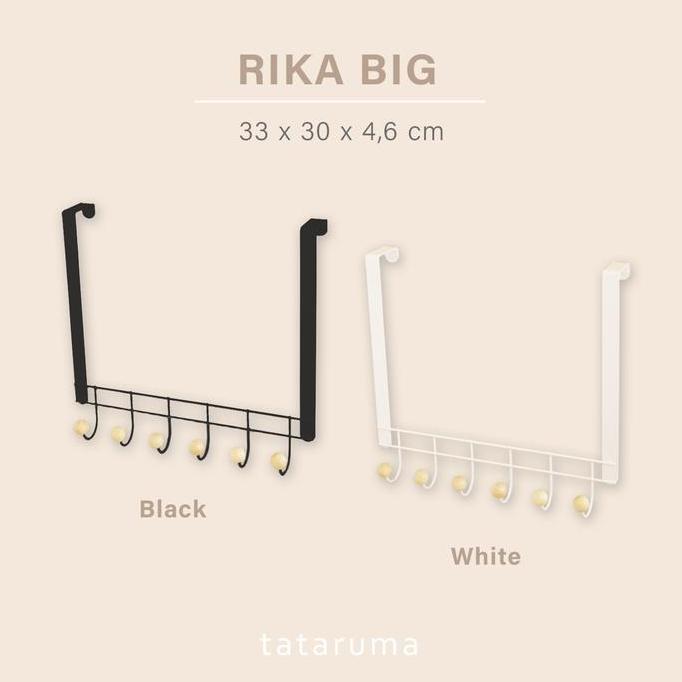 Sentaku- Rika Big - Gantungan 6 Cantolan Baju Tas Serbaguna Belakang Pintu