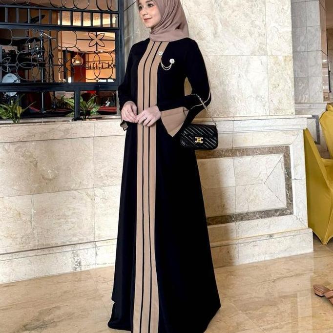 Wxwxw- Hanum Abaya By Nadeea.Id_ Elegan Nyaman Simpel Gamis