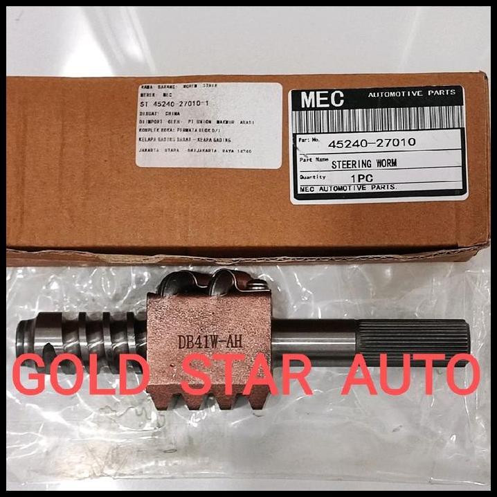 TERLARIS WORM STIR WORM STEERING TOYOTA KIJANG 3K DOYOK KIJANG 4K DOYOK KIJANG KOTAK 45240-27010 
