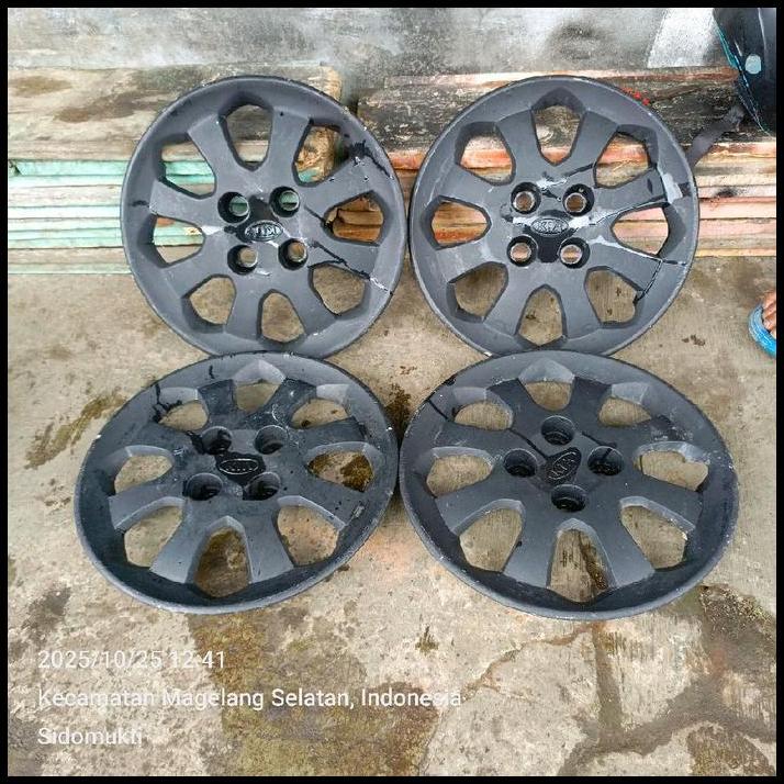 BEST DEAL WHEELDOP WILDOP DOP VELG KIA RIO RING 14 ORIGINAL COPOTAN 4 BIJI 