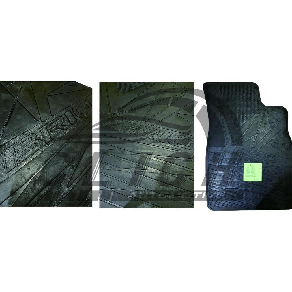 Premium Karpet Lantai Karet Brio & All New Brio Rs / Karpet Mobil Karet Brio Satu Set / Karpet Mobil