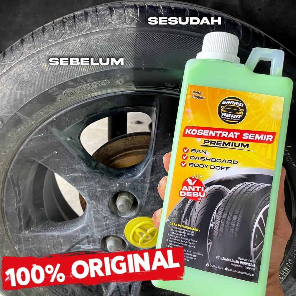 Premium Garasi Agan Kosentrat Semir Premium 1Liter Semir Ban Anti Debu Semir Jok Semir Dashboard & B