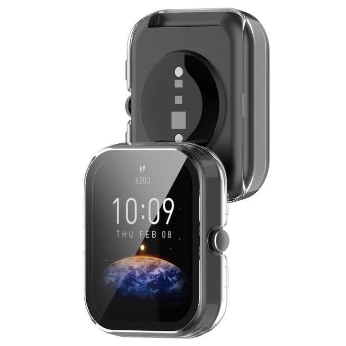 Hard Case For AMAZFIT BIP 3 AMAZFIT BIP 3 PRO Case With Tempered Glass
