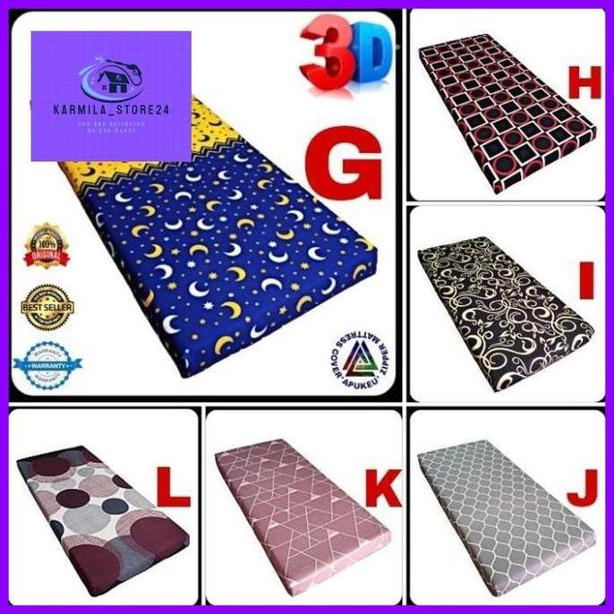 Sarung Kasur Retsleting UK: 100x200x10