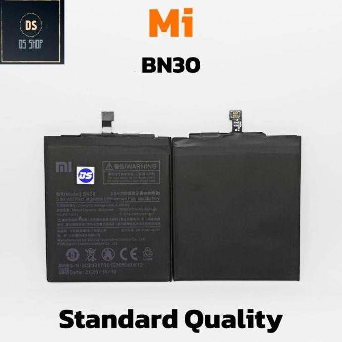 Baterai Xiaomi Xiomi Redmi 4a Mi4a Bn30 Bn 30 Ori Batrai Original