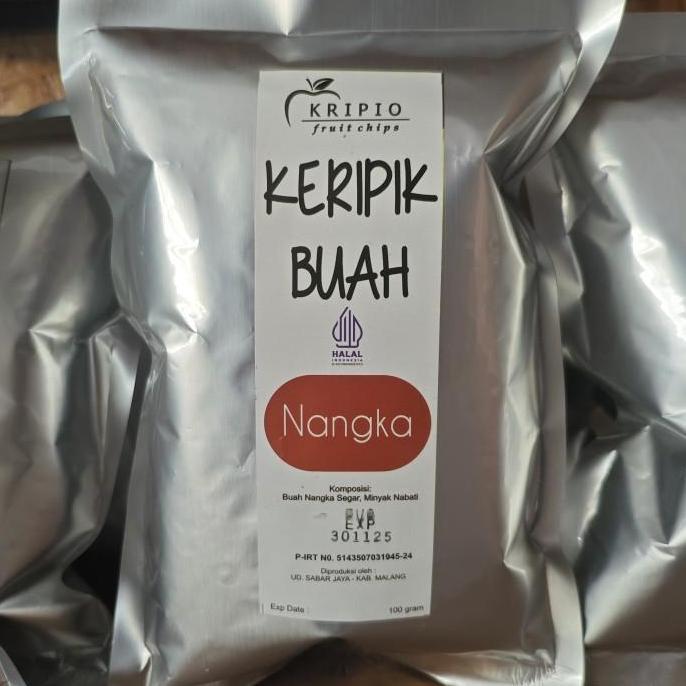 Keripik Nangka KRIPIO 100 gram kripik buah Malang
