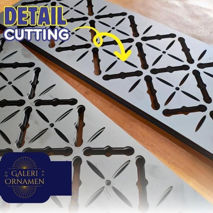Ornamen Laser Cutting 20x80 Cocok Buat Kanopi Atau Pagar