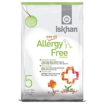 SUNNYPAWS Iskhan No. 5 Allergy Free 6 KG Dog Food Makanan Anjing Alergi Premium
