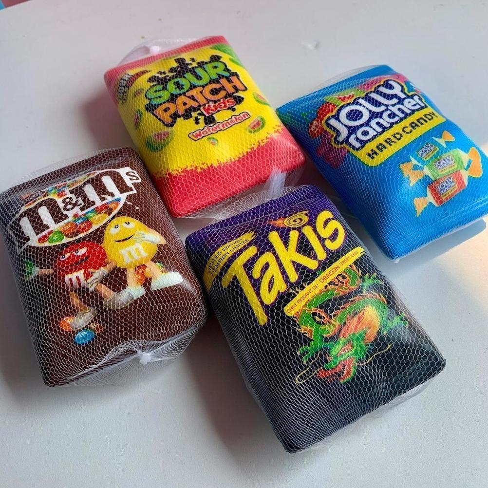 SQUISHY SNACK SERIES mainan pencetan slow soft cfc