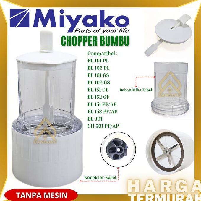 NEW - CHOPPER BUMBU | BLENDER BASAH | SPAREPART BUMBU BASAH