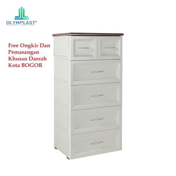Grosir Lemari Plastik 5 Laci Drawer Olymplast Odc 05 Classic B Bogor