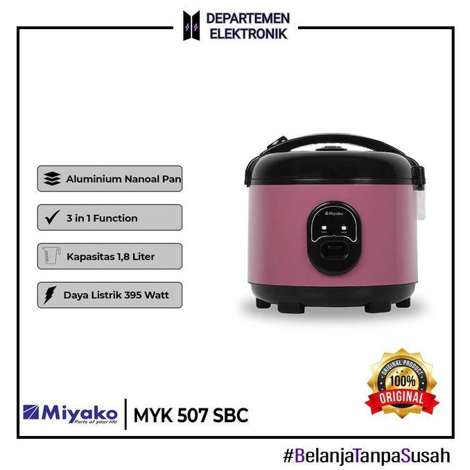 RICE COOKER MIYAKO 507 SBC