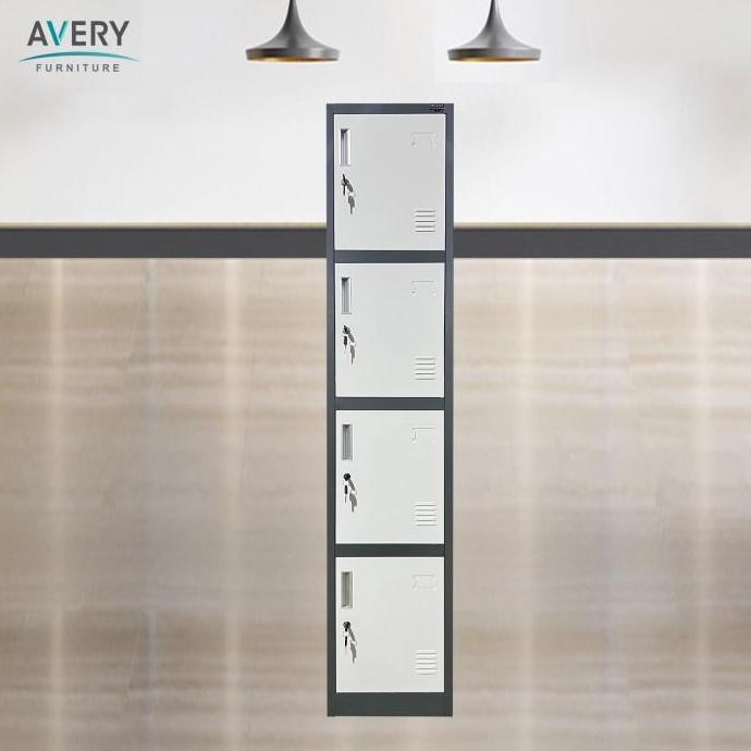 Promo Avery - Lh004 - Locker / Loker Besi 4 Pintu