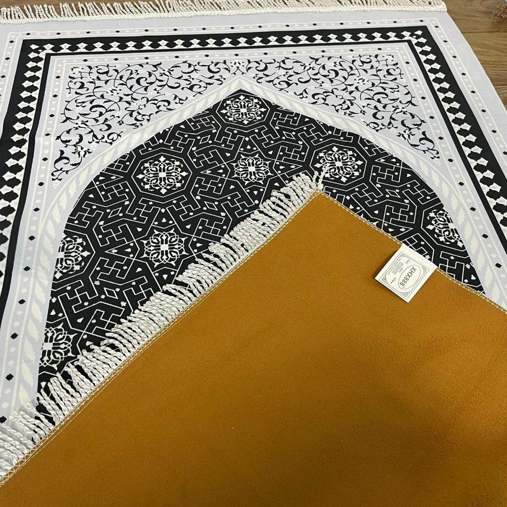 Um57 Sajadah Turki Bahan Suede Premium Lembut Dan Halus Rh-23 & Rh-24 Um57