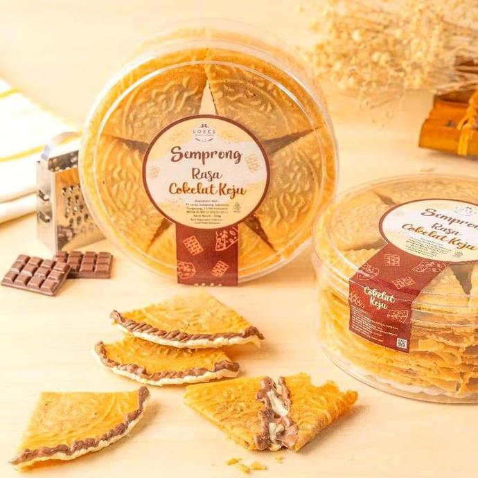 Loves Semprong Coklat Keju Kue Semprong Homemade Semprong isi Coklat Keju cemilan semprong HI