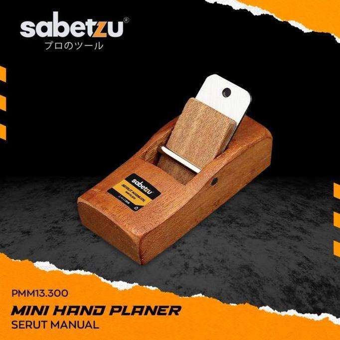 Soon- Sabetzu Mini Trimming Planer Ketam Pasah Serut Manual Alat Sugu Kayu - Alat Serut Tangan Mini 