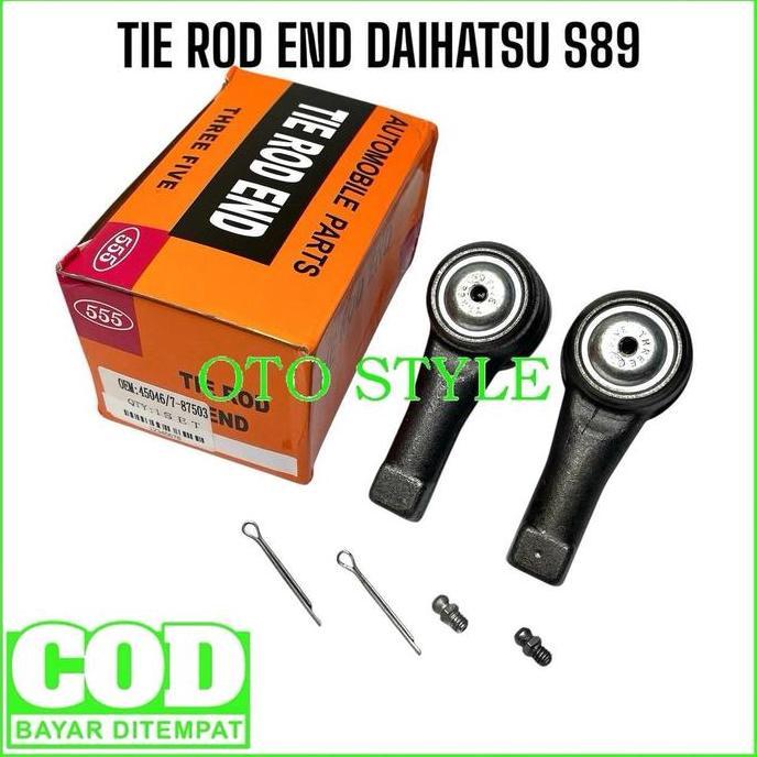 Tie Rod S89 555 - Tie Rod End Daihatsu Hijet S75 S88 S89 - Tie Rod Zebra S89 555